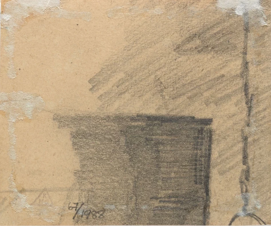 Frammento di uno schizzo - The National Museum, Oslo